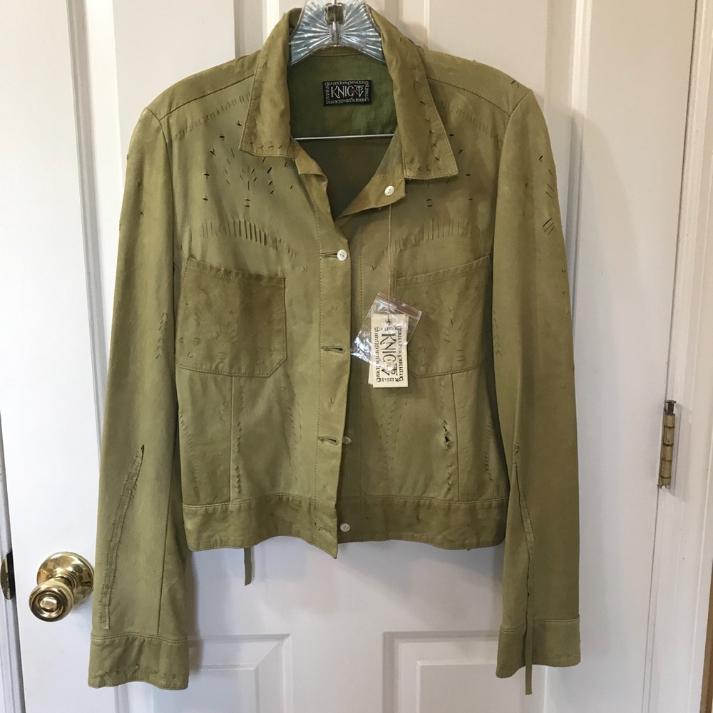 Handmade Sheep Leather Shirt/Jacket